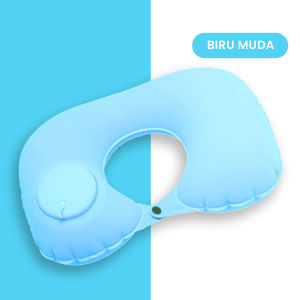 Art Home - Bantal Leher Traveling Pompa otomatis travel neck pillow