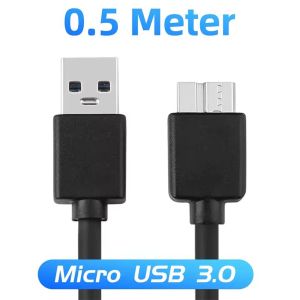 USB 3.0 Type A to USB3.0 Micro B Male Adapter Cable Data Sync Cable Cord for External Hard Drive Disk HDD Super Speed Cable