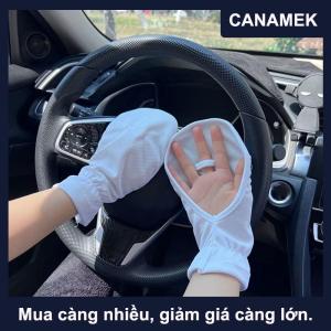 【CANAMEK】 Mùa Hè UV Bảo Vệ Kem Chống Nắng Găng Tay Thoáng Khí Mỏng Phụ Nữ Người Đàn Ông Găng Tay Thể Thao Ngoài Trời Đi Xe Đạp Găng Tay Tay Tay Áo Găng Tay