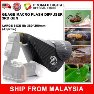 Guage Large Size Macro Diffuser Softbox for Insects Macro Photography for 100mm ( Large Size III )