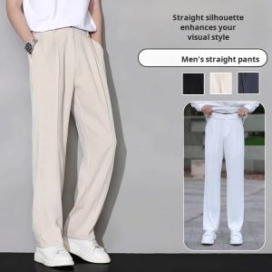 Mens Korean Style Casual Trousers Comfortable Stylish Pants for Everyday Wear