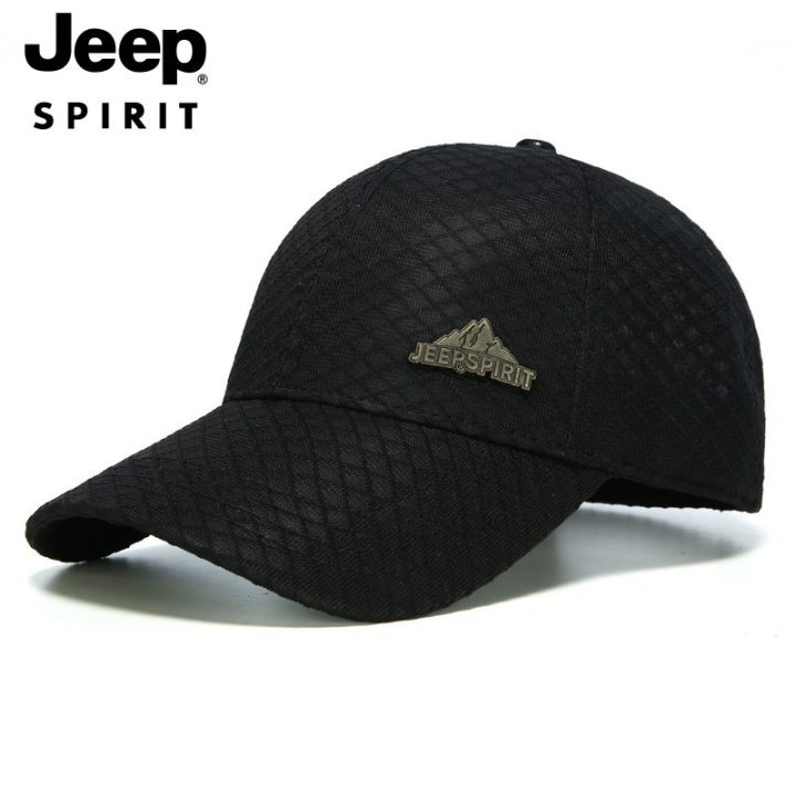 JEEP SPIRIT Men's Hat Unisex Baseball Hat Breathable Outdoor