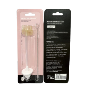 HeOrShe Baby Dental Care Sippy Cup Replacement Spout Baby Drinking Cup Replacement Nipple Straw/Botol Air Drinking