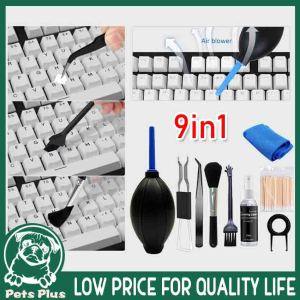 ★Same Day Shipping★ 9 In 1 Portable Screen Cleaning Kit for Laptop Tablet Mechanical Keyboard Keyboard-Cleaning-Kit-9PCS/Set