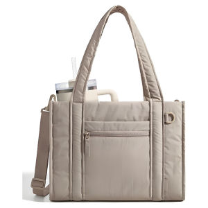 [SG] Multi Pocket Diaper Bag Tote 14L Mommy Bag Water Resistant Laptop Compartment Baby Bag for Moms Daily Use
