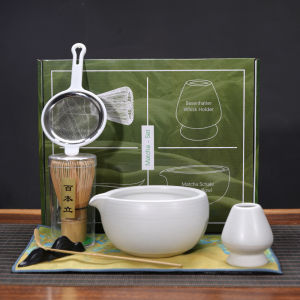 Matcha Tea Ceremony Premium Kit Set Matcha Tool Brush Bamboo Japanese Song Dynasty Tea Pointing Household Baking Tea Set