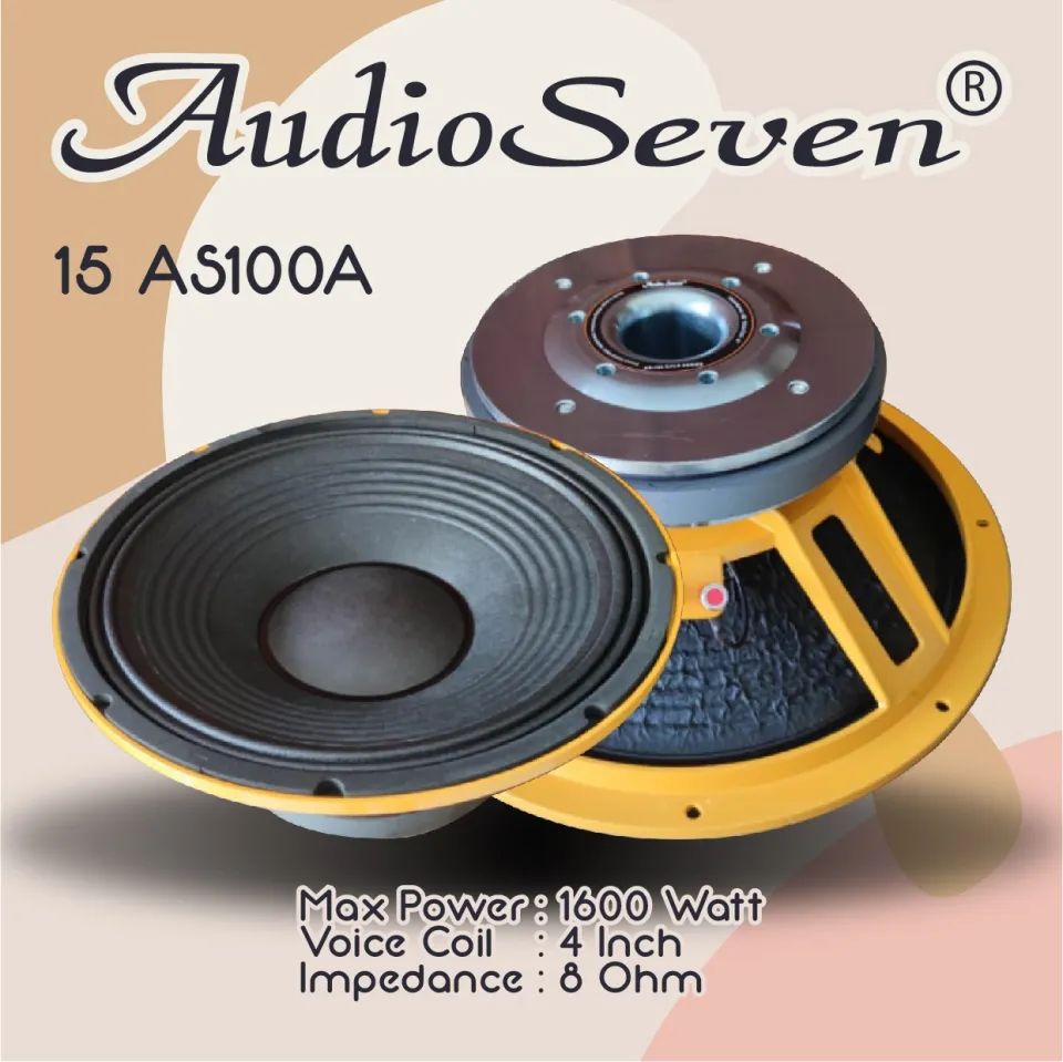 Speaker audio best sale seven 18 inch