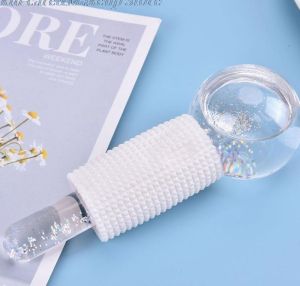 จัดส่งจากกรุงเทพ  ลูกกลิ้งนวดหน้า เครื่องนวดหน้า ลูกกลิ้งน้ำแข็งนวดหน้า ที่นวดหน้า ลูกโลกประคบเย็นสําหรับนวดหน้า อุปกรณ์นวดหน้า