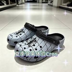 Crocss 1.65 High-top clogs summer outdoor sandals for men and women beach shoes non-slip parent-child matching shoes baby shoes