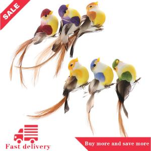 [COD] 1 cái mini giả chim lông xốp nhân tạo chim mini trang trí tiệc cưới tại nhà