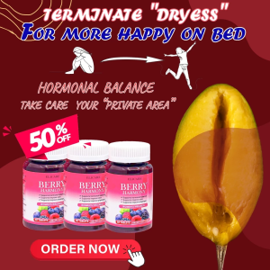100% legit fda BERRY HARMONY for Hormonal Balance Womens Wellness 60 TABLETS