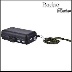 Badao กล่องเก็บของขนาดเล็กกล่องใส่อุปกรณ์ตกปลาแบบถอดได้สองชั้นกล่องเก็บเหยื่อตกปลาช้อนเบ็ดตกปลา