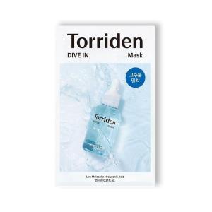 Torriden DIVE IN  10pcs  Low Molecular Hyaluronic Acid Hydrating Sheet  for All Skin Types