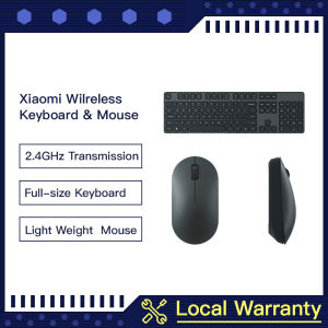 【New】 Xiaomi Wireless Keyboard & Mouse Set 2 2.4GHz Mouse Lite Portable Multimedia Combo Notebook Laptop For Office Home