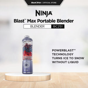 [NEW ARRIVAL] Ninja Blast Max Portable Blender 650ml Rechargeable Crushes Ice lightweight BPA Free Ninja BC251