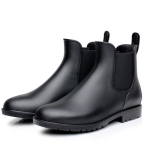 SENSI PIC#Chelsea Boots mens British style High-Quality PU Leather Boots