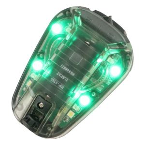 WENSH Multi-Color Sports Helmet Light Survival Waterproof Helmet Flashlight Safety Identification Lamp Helmet IR Lamp for Outdoor