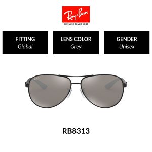 Mắt Kính Ray-Ban Polarized - RB8313 002/K7 - Size 61 - Kính mát