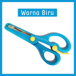 GUNTING anak dengan pengaman/gunting mini/gunting kertas/Safety Training Scissors