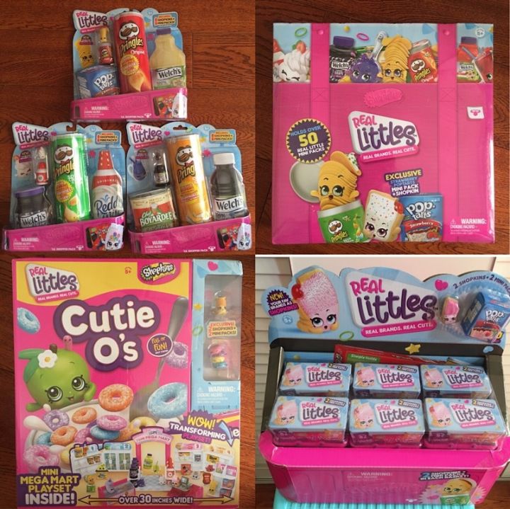 🚜 TT Real Littles supermarket elf potato chips shopping shopkins