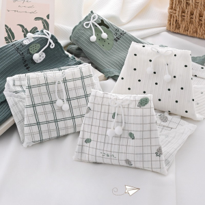 Combo 10 Quần Chip Bé Gái Thun Tăm Thoáng Khí Co Giãn Viền Ren Họa Tiết Dâu Xanh Cute 25–62kg Quần Cute CTB14