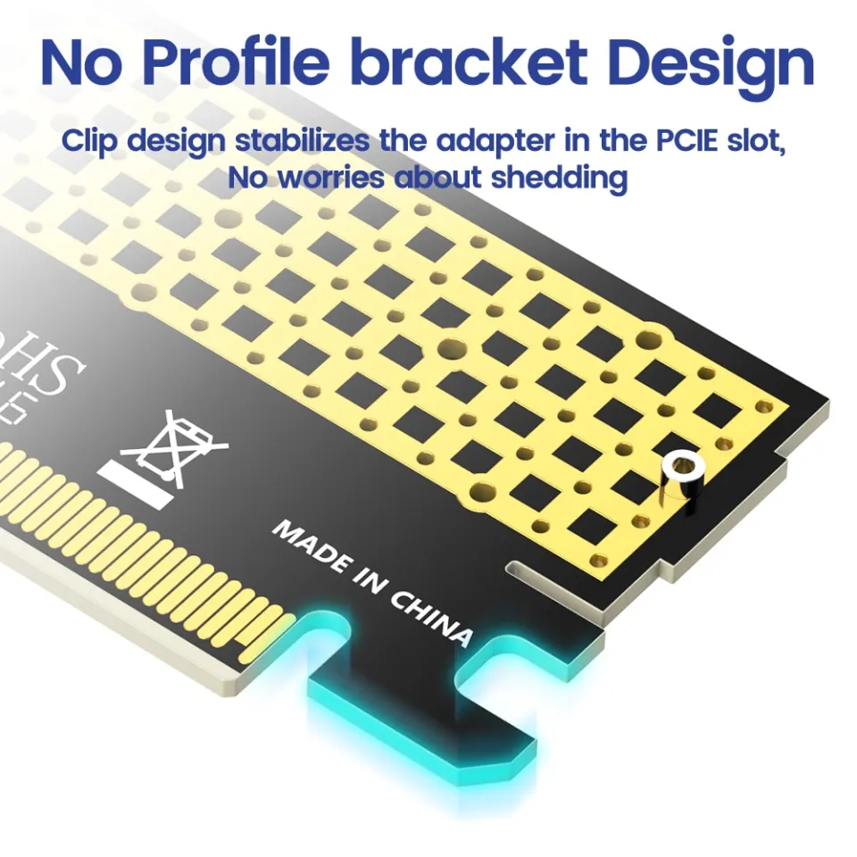 JEYI NVME to PCIe x16 Adapter, NVMe SSD to PCI-e