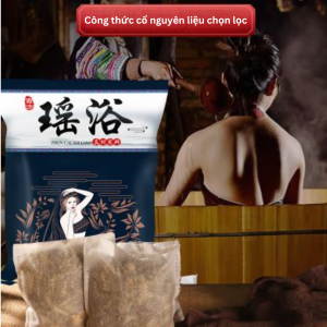 Bộ Túi Tắm Thảo Dược Cao Cấp - Hương Thảo Mộc Thơm Ngọt Hỗ Trợ Sức Khỏe Chống Vi Khuẩn Không Bột - Gói Đơn