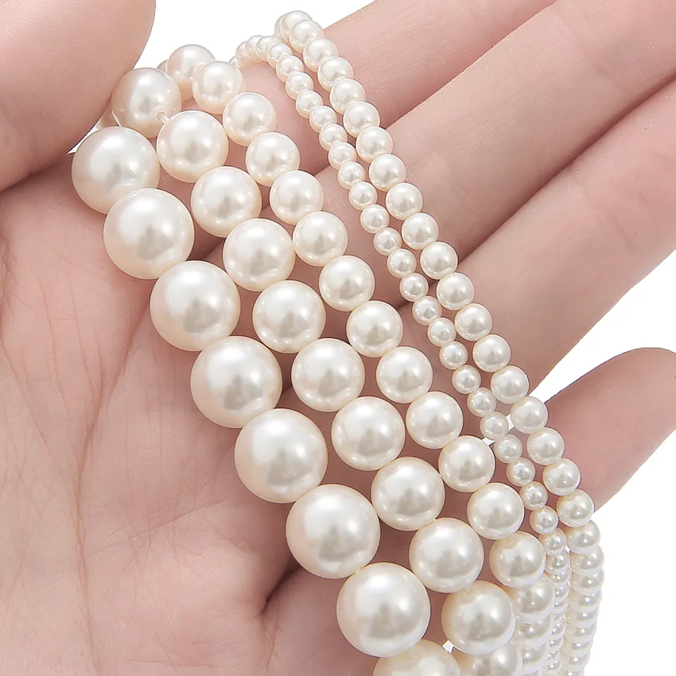 Glass pearls deals for jewelry making