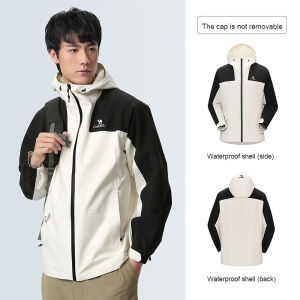 Cameljeans Mens Assault Jacket Autumn and Winter Outdoor Travel Waterproof and Windproof Jacket