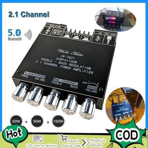 ZK-TB21 Stereo & Subwoofer Amplifier – Digital Bluetooth Module 2.1 Channel Compact & DIY Audio Solution