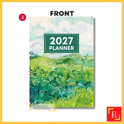 [2 in 1] 2027 Vincent van Gogh Monthly Planner + Weekly Planner/Notebook - (A5 | 120 pages)|ROYCE PUBLISHING