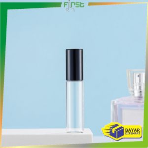 FH-C1168 Botol Roll On Kaca Bening Mini 3ML 5ML Travel Size / Botol Parfum Bola Roller Refill Parfum