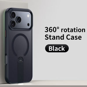 ELEVEN 2 360° Rotating Magnetic Charging Shockproof Matte Case for iPhone 17 Air 16 15 14 13 12 Pro Max.