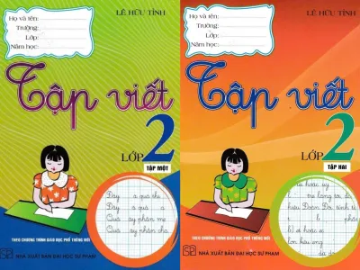 Sách - Combo tập viết lớp 2 - (tập 1 + 2) - HA