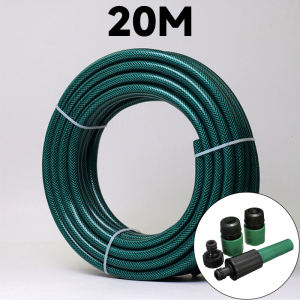 Water Hose PVC Pressure washer Garden Hose set Heavy duty 1015202540 Meter#RSG#