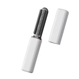 NALANILI Heated Design Hair Straightening Comb Lightweight USB Charging Wireless Bangs Comb Portable Negative Ions Do Not Hurt Hair Straight Hair Comb Women Daily Styling