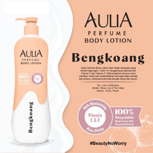 Aulia Body Lotion 600ml Whitening Vitamin E dan Aroma Parfum Segar