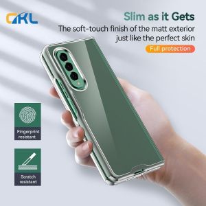 CASE SAMSUNG Z FOLD 2 / Z FOLD 3 / Z FOLD 4 / Z FOLD 5 / Z FOLD 6 HARDCASE BENING CASE TRANSPARAN