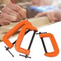 G Clip C Clamp 2"--12" Iron Clip Strength Clamping Carpentry Clip Fixed Clamp. 