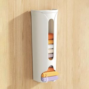 【Apex】Wall-Mounted Underwear Storage Box Removable Punch-Free Socks Underwear Tie Storage Box For Home Use