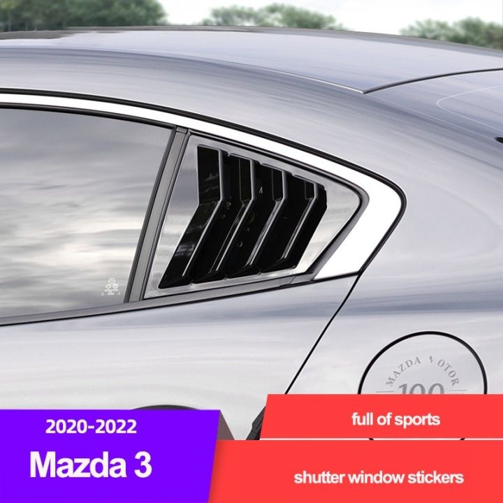 XPS Mazda 3 2022 Mazda 3 Louver modification window trim decorative