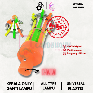 Kepala Only Tongkat Stick Ganti Lampu Pengganti Bohlam Pasang Putar