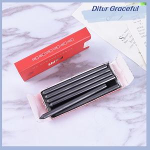 Ditur Hộp đựng bút chì tự động ly hợp chì cơ 5.6mm ruột dự trữ HB 2B 4B 8B 6 cái/1 hộp