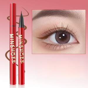 💕Waterproof and Sweat-Proof💕Thin Liquid Eyeliner Pen Waterproof and Sweat-Proof Long-Lasting Straight Liquid Eyeliner Pen眼线液笔
