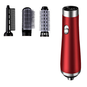JTKE 1200W Hair Dryer Hot Air Brush 3 In 1 Hair Curler Straightener Comb Hair Styling Tools Electric Negative Ion Brush