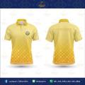 เสื้อโปโล เสื้อลายไทย เสื้อทำงาน แบรนด์Juntakarnจันทกานต์ โปโลลายไทย รุ่น( ดอกรักราชกัญญา ตราอปท )เกรดพรีเมียม  ใส่สบาย ไม่ร้อน ไม่ต้องรีด. 