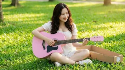 Guitar Aucoustic T94 size 38 - CHÍNH HÃNG TNT -Tặng kèm phụ kiện