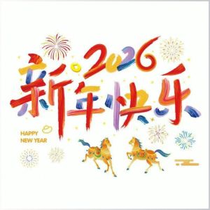 Stickers Window Sticker 2026 New Year Double-sided Color Chinese New Years Day
