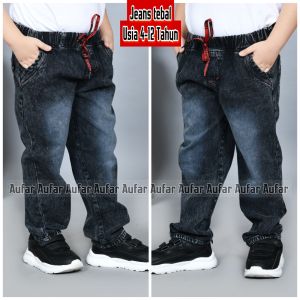 4-12 TAHUN celana joger jeans distro anak laki laki kekinian