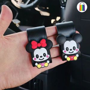 【พร้อมส่ง】ตะขอแขวนของในรถ ตะขอการ์ตูน ตะขอเกี่ยวของอเนกประสงค์ในรถลายการ์ตูน ตะขอแขวนหลังเบาะ ตะขอแขวนของในรถ ลายมิกกี้มินนี่